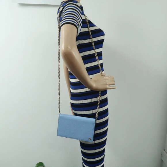 GUCCI Betty Blue Leather Shoulder Bag 516-022525 - Picture 12 of 12